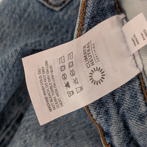 Reformation Liza Ultra High Rise Straight Jeans in Malta Size 27 - Picture 5 of 13